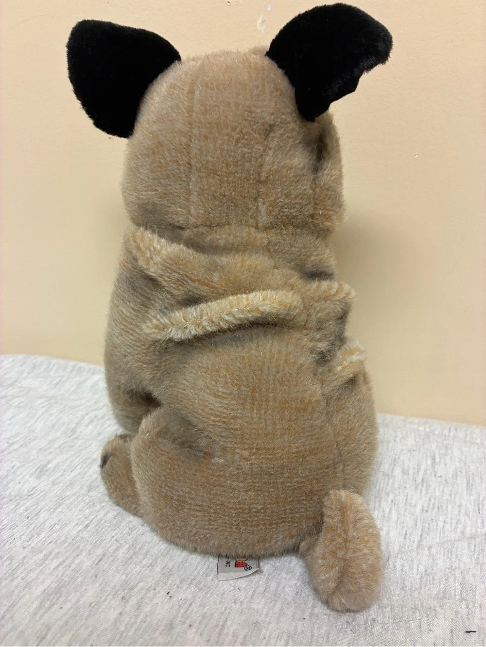 VINTAGE Aurora A&A Plush Pug Dog 11